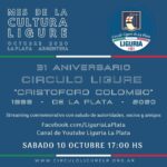 31° Anniversario del Circolo Ligure di La Plata